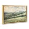 Stupell Industries Green Hilly Landscape Floater Framed Canvas Wall Art Design by LSR Design Studio